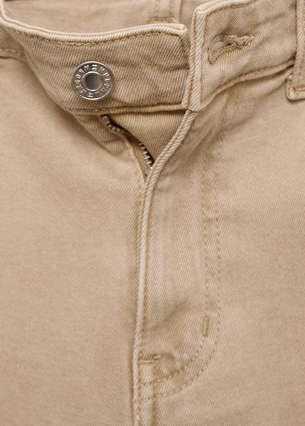 Brown Lt Pastel Crop Flared Jeans, , large image number 6