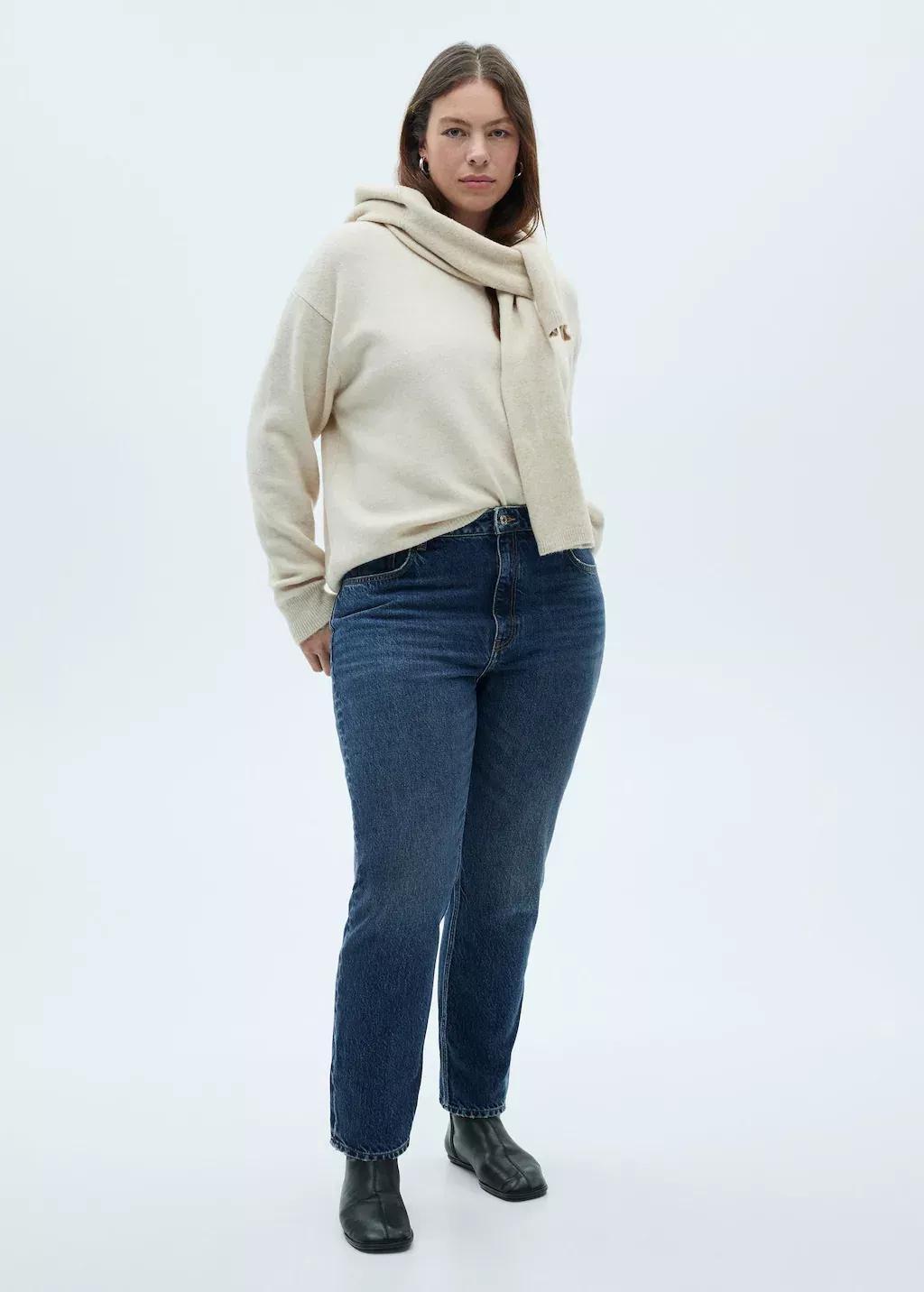 Blue Mom 2000 High-Rise Jeans, , large image number 5
