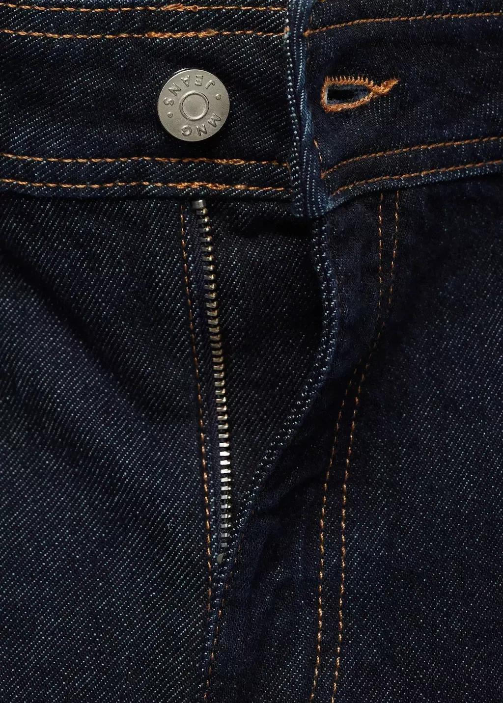Blue Catherin Culotte High-Rise Jeans, , large image number 6