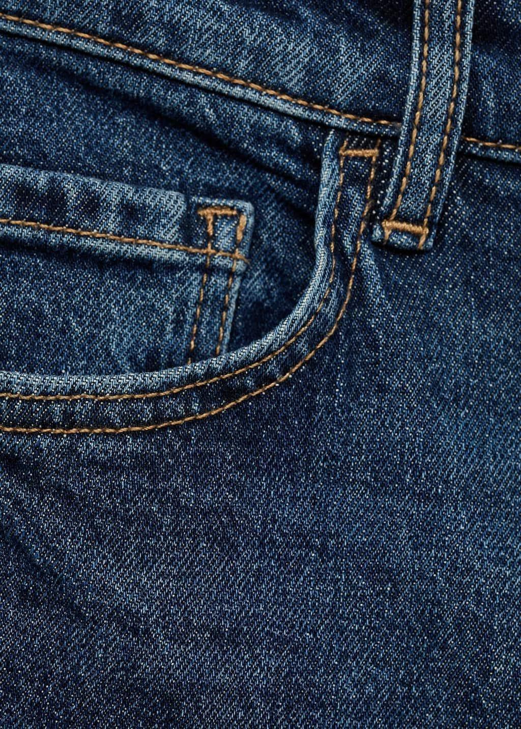 Blue Comfort Jeans With High Waist, , large image number 8