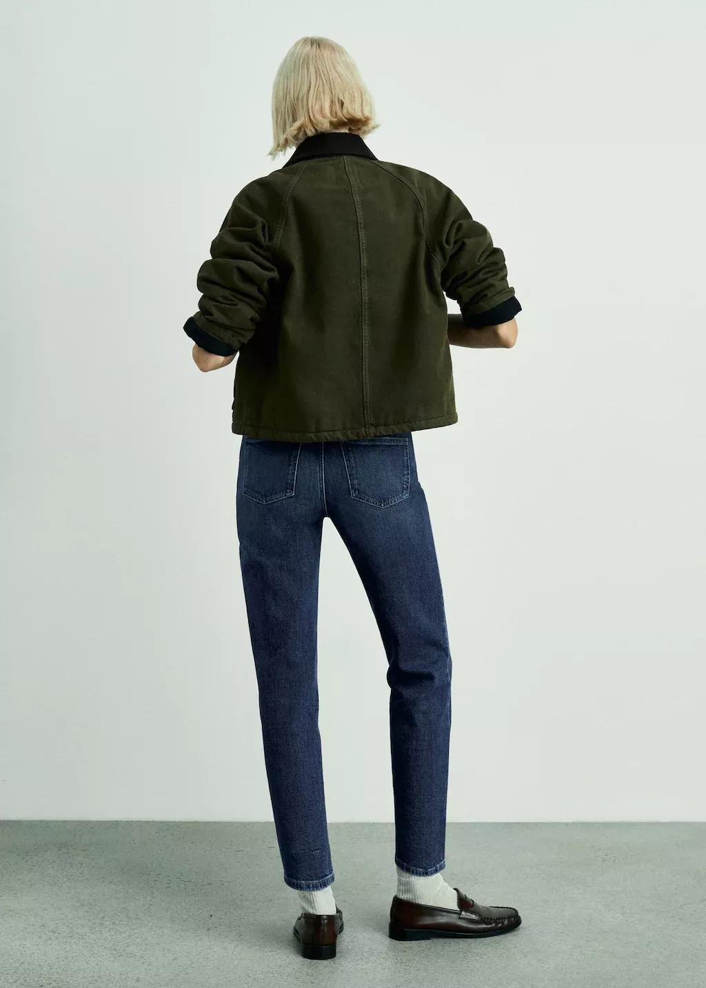 Blue Comfort Jeans With High Waist, , large image number 9