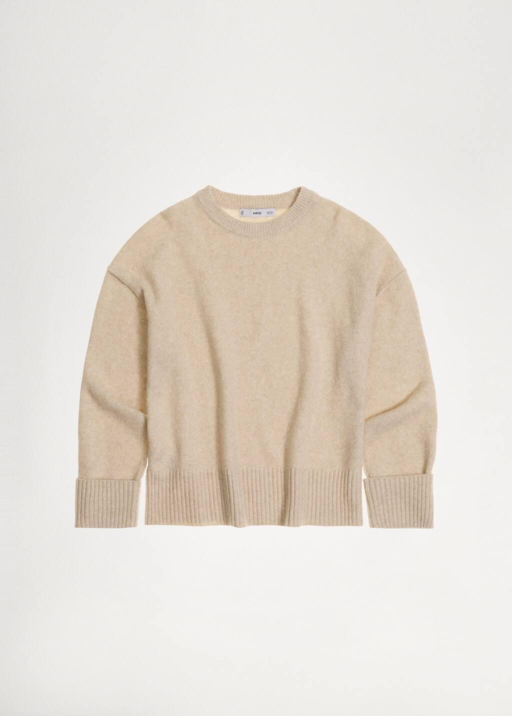 Beige Turtle Neck Sweater, , large image number 8
