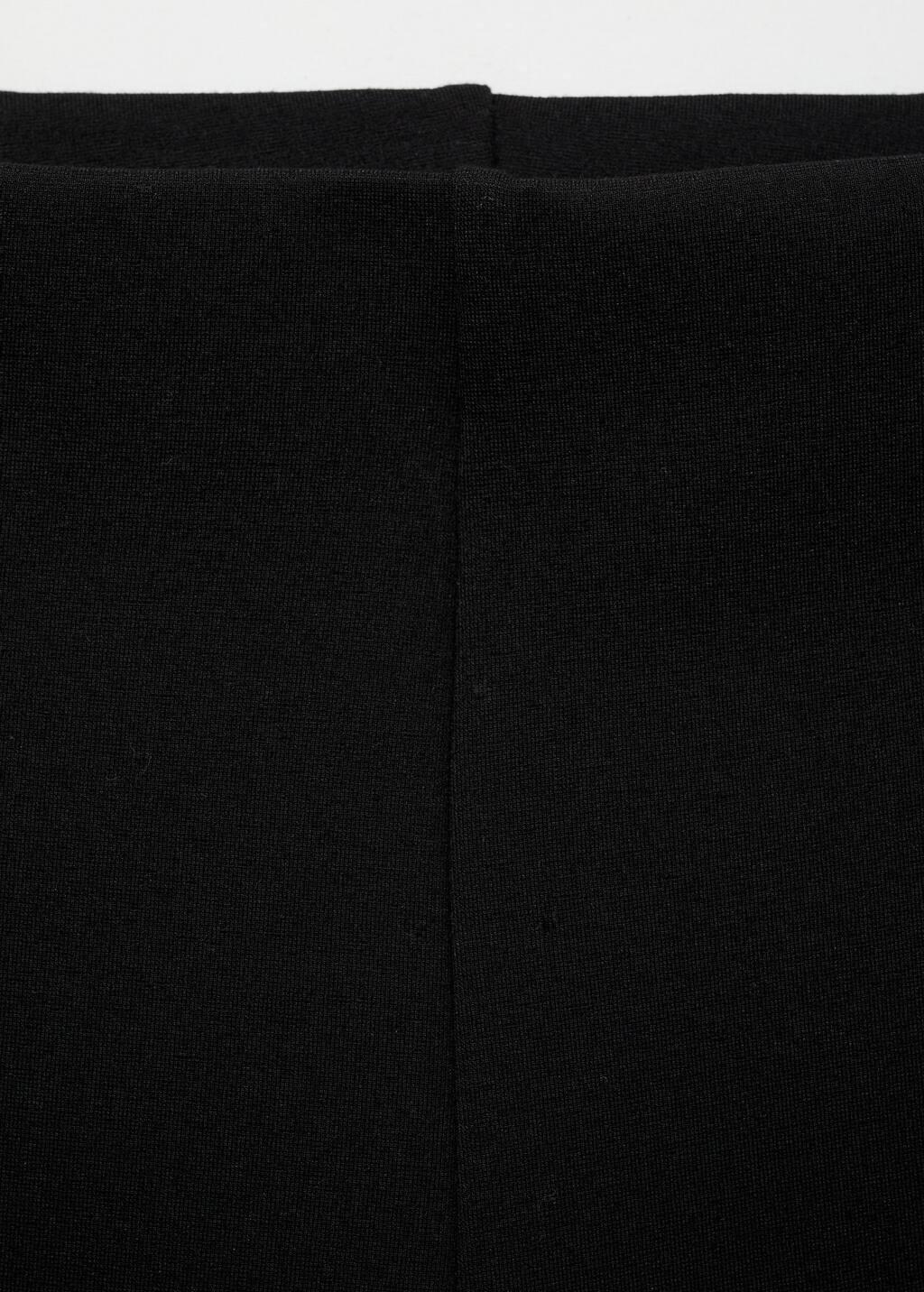 Black Flared Leggings, , large image number 4