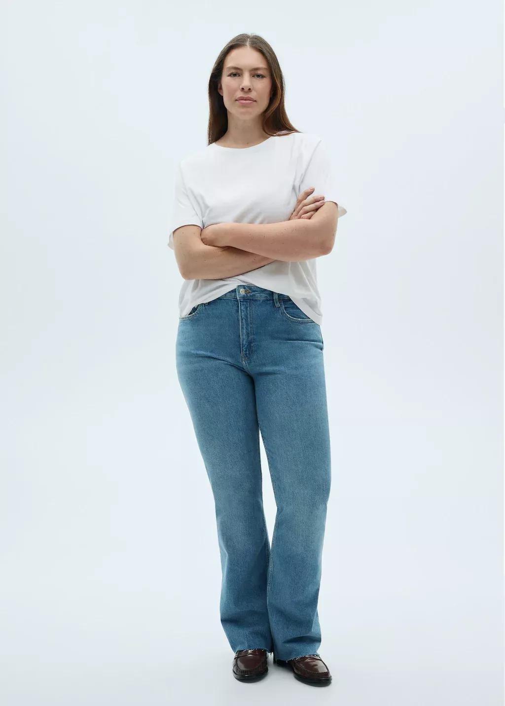 White Short-Sleeved Cotton T-Shirt, , large image number 3