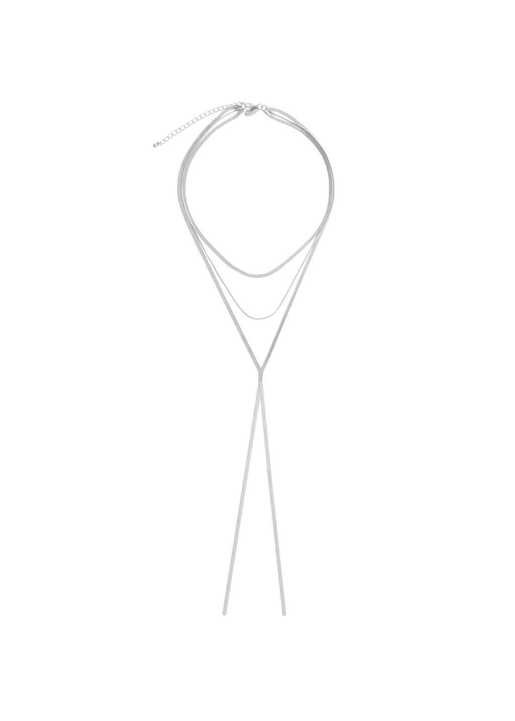 Silver Long, Three-Strand Chain, 0201_PL, large image number 1