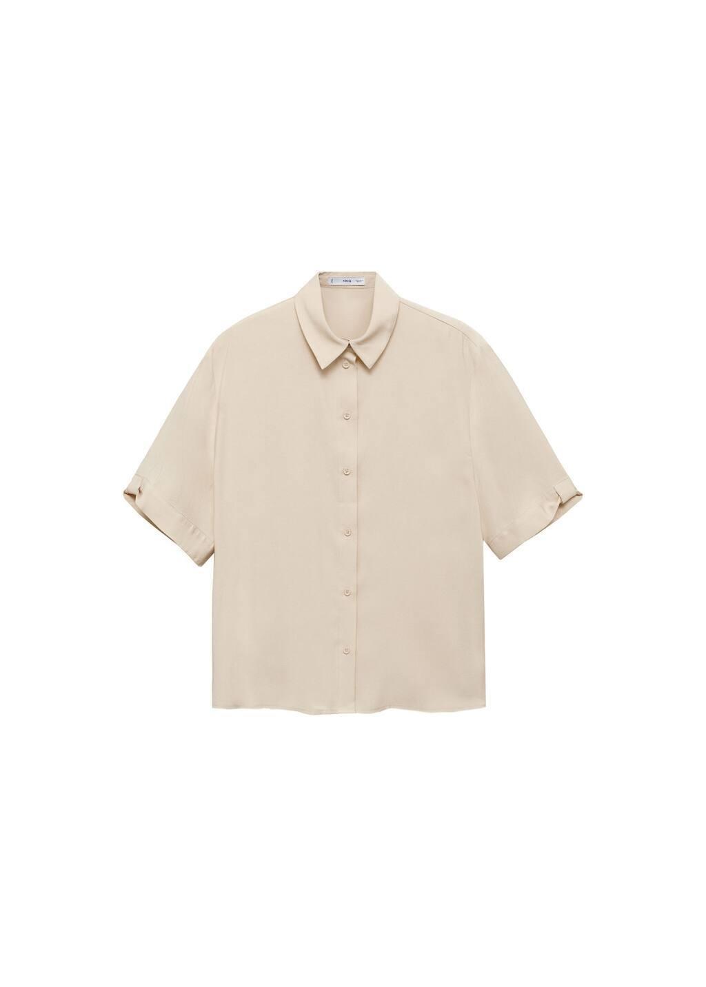 Light Beige Button Down Shirt, , large image number 2