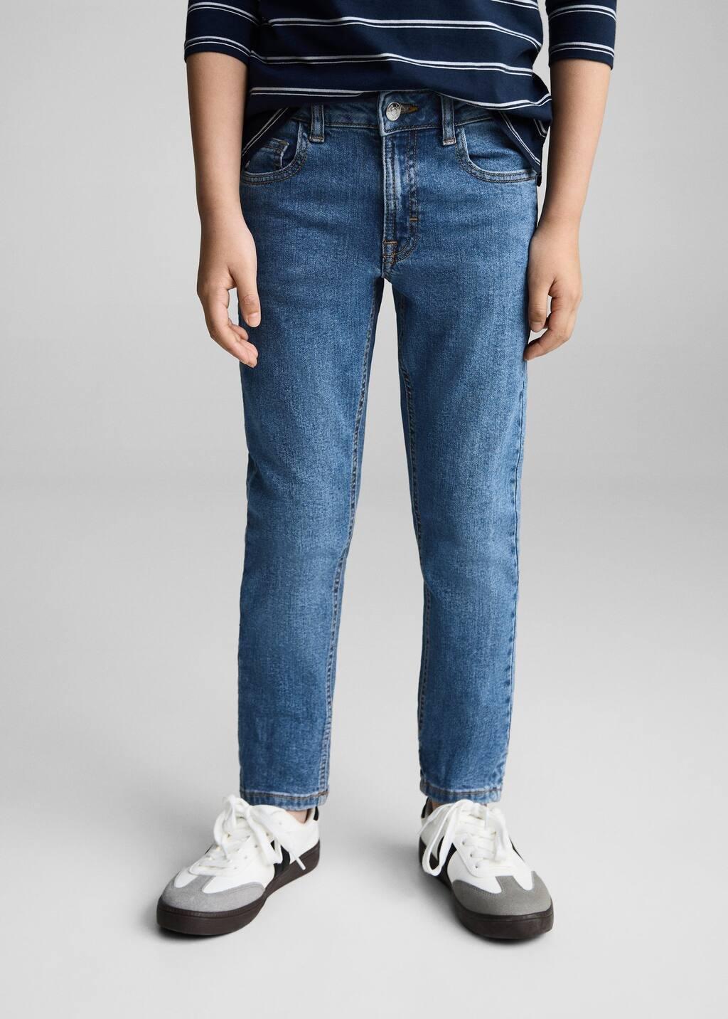Blue Slim-Fit Jeans, Kids Boy, , large image number 3