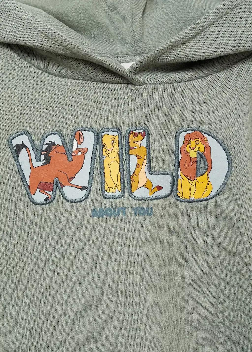 Green Lion King Sweatshirt, Baby Boy, , large image number 2