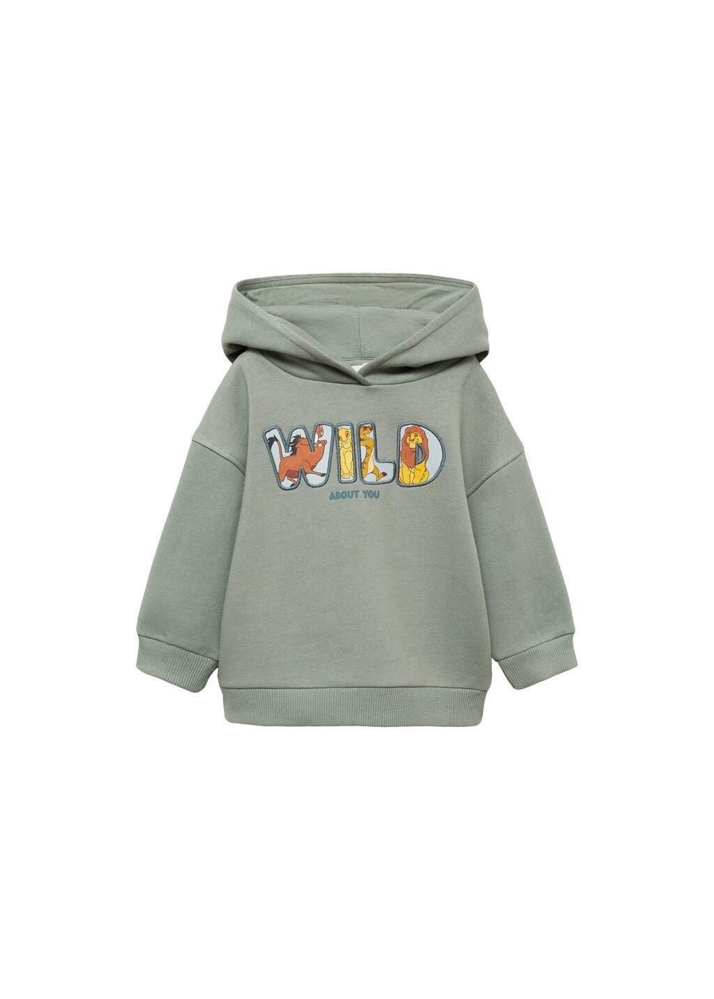 Green Lion King Sweatshirt, Baby Boy, , large image number 3