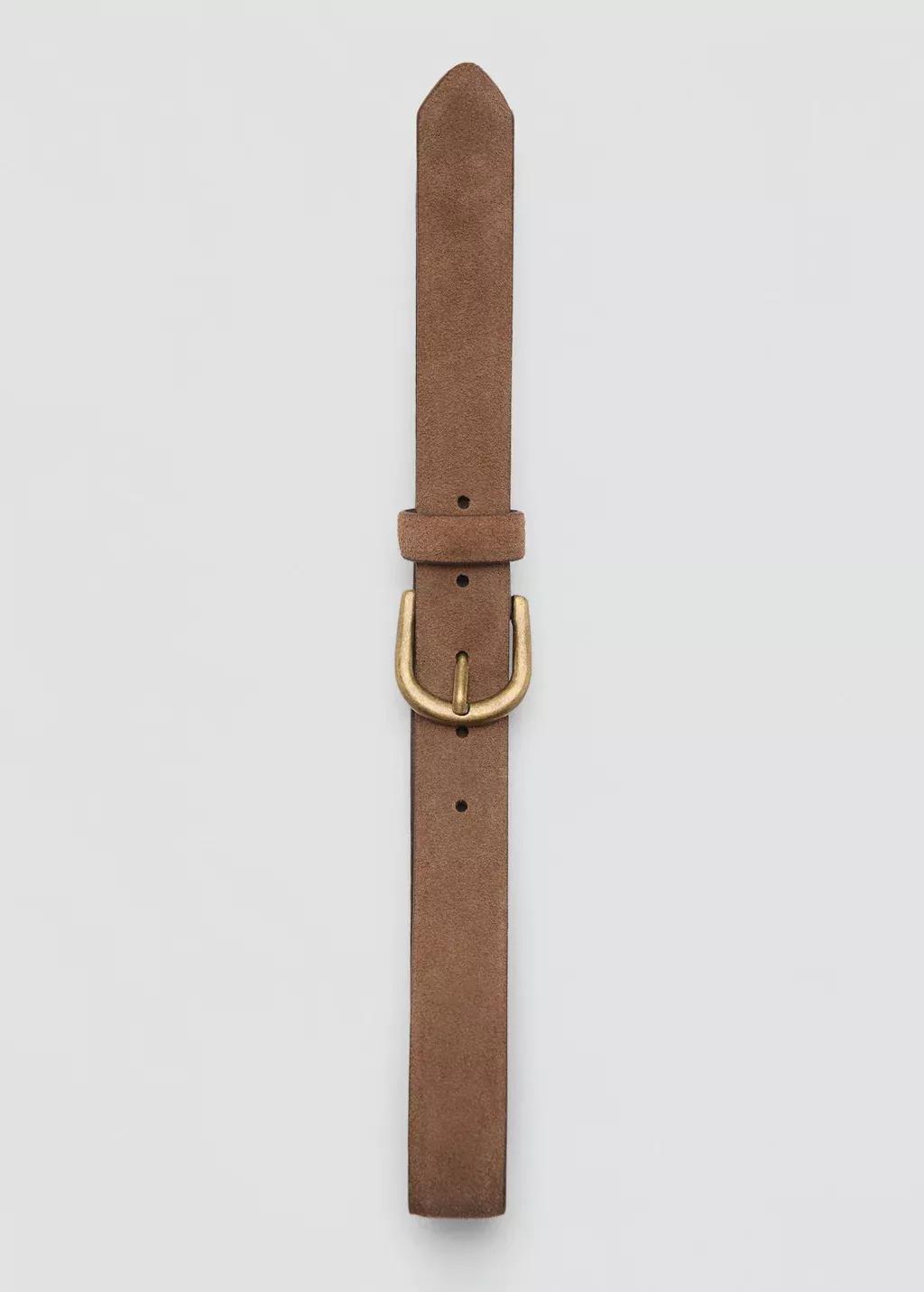 BROWN Leather belt, Kids Boy, , large image number 2