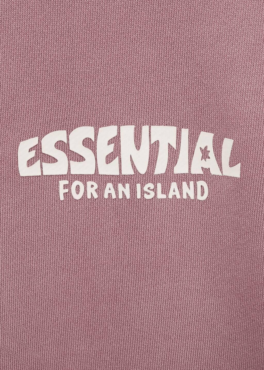 Purple Lt Pastel Message Cotton Sweatshirt, Kids Boy, , large image number 1