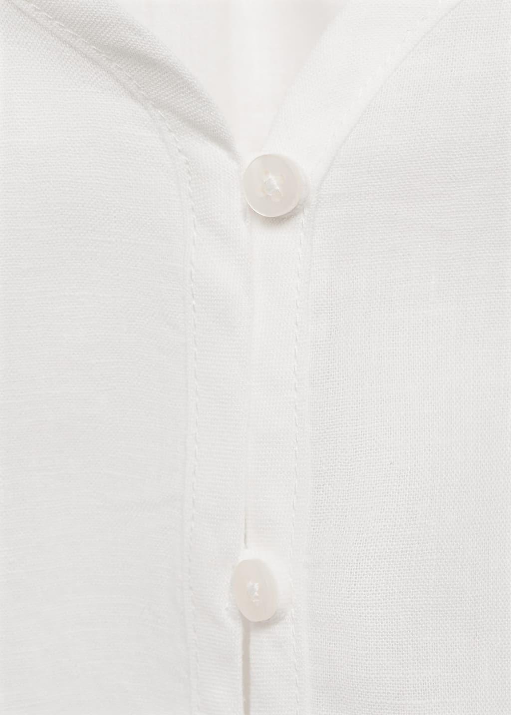White Ruffled Blouse, Baby Girl, , large image number 2