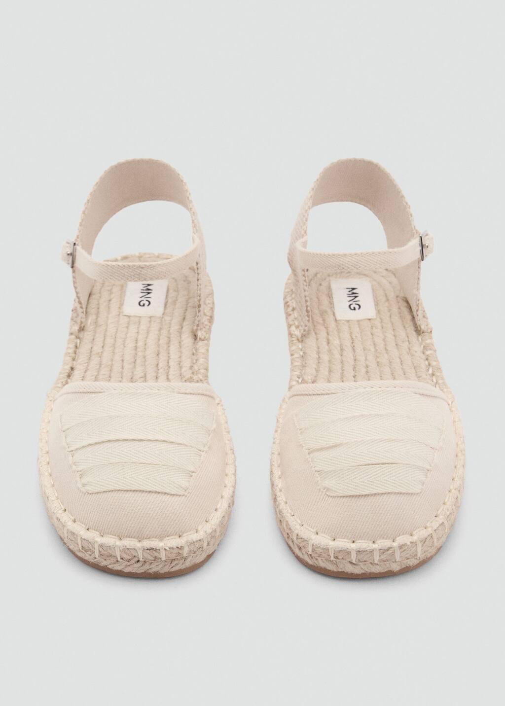 Brown Lt Pastel Buckle Closure Espadrille, Kids Girl, , large image number 4