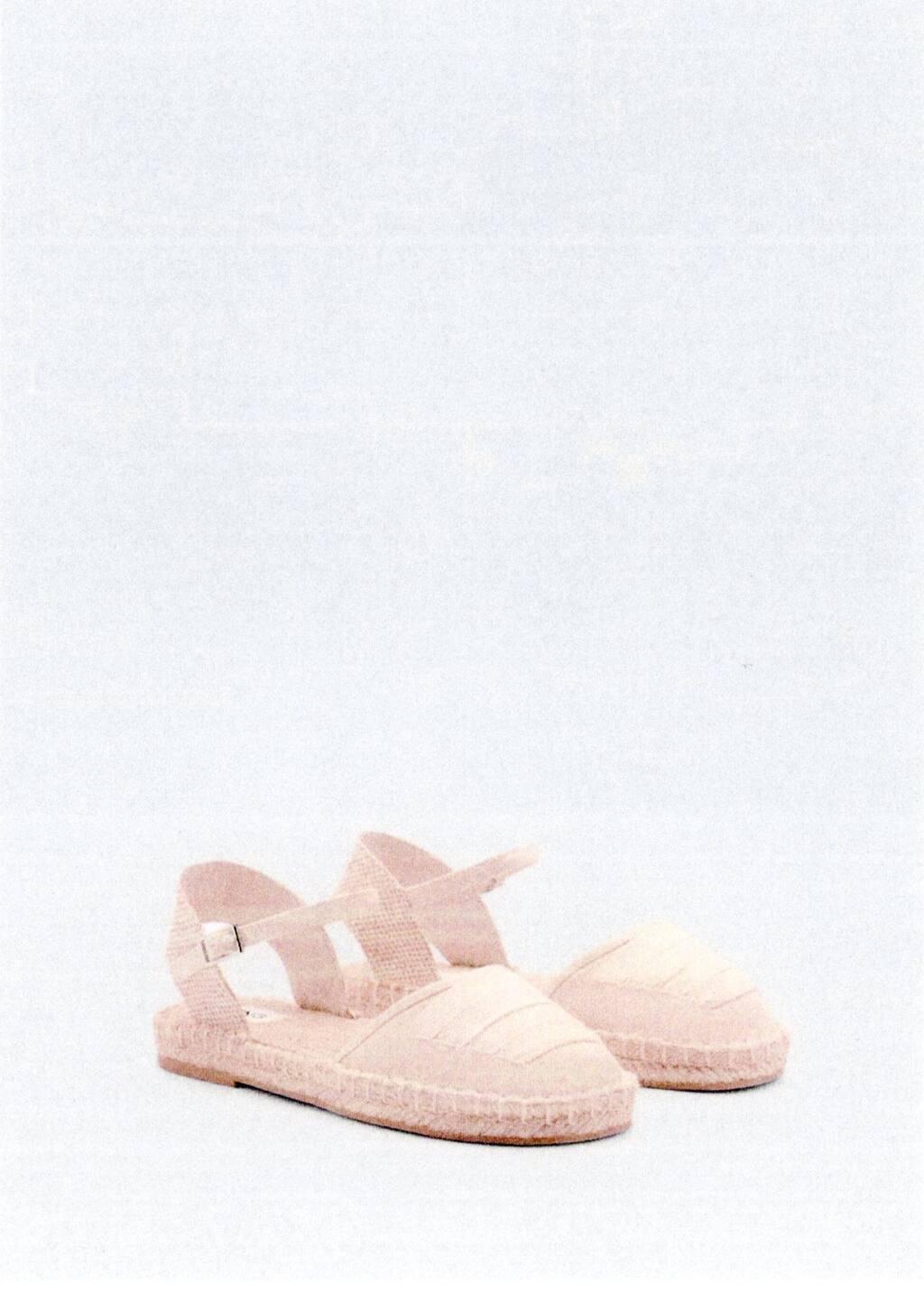 Brown Lt Pastel Buckle Closure Espadrille, Kids Girl, , large image number 5