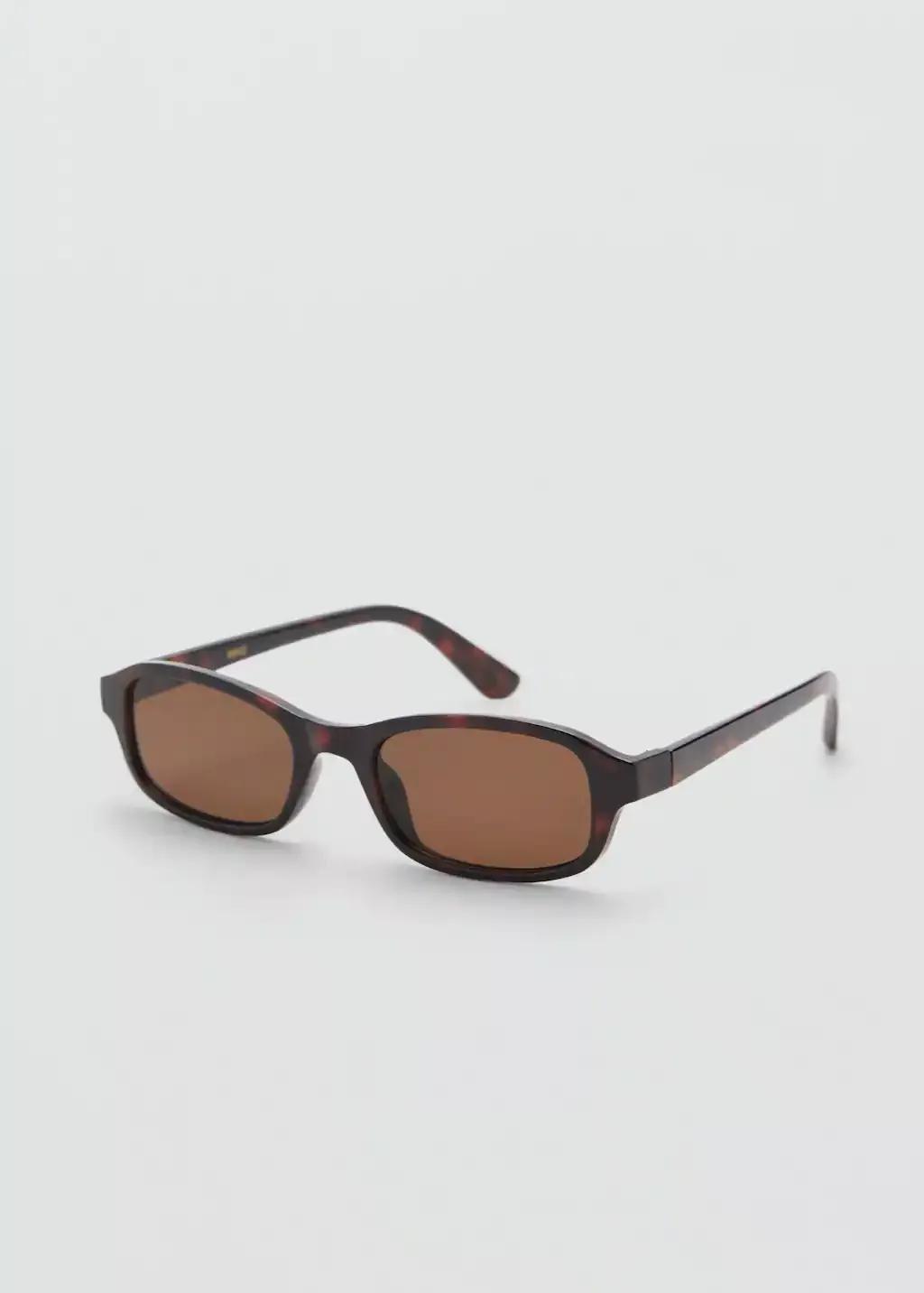 Brown Rectangular-Frame Sunglasses, 0201_32, medium