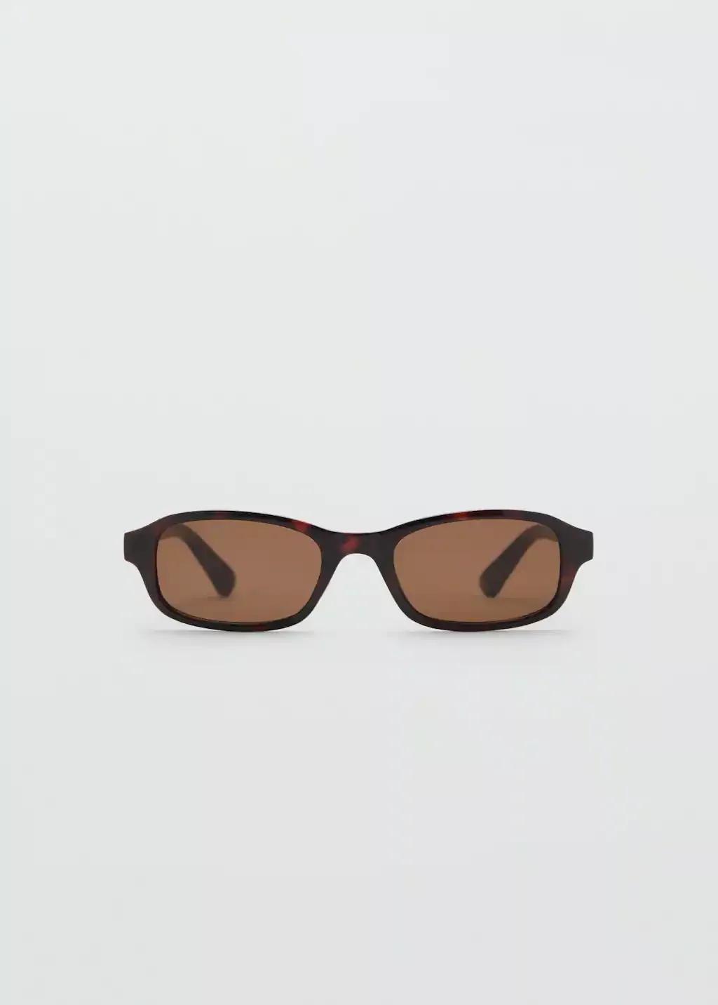 Brown Rectangular-Frame Sunglasses, 0201_32, large image number 3
