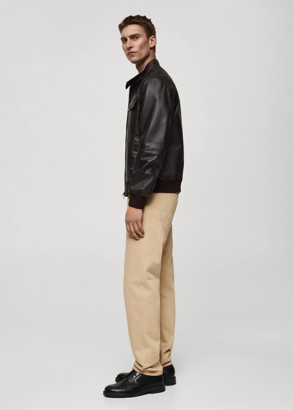 LIGHT BEIGE Bob regular-fit jeans, , large image number 2