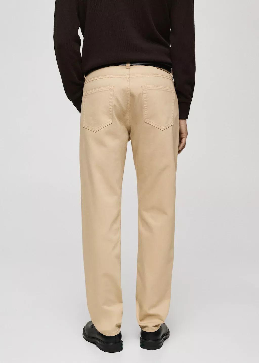 LIGHT BEIGE Bob regular-fit jeans, , large image number 6
