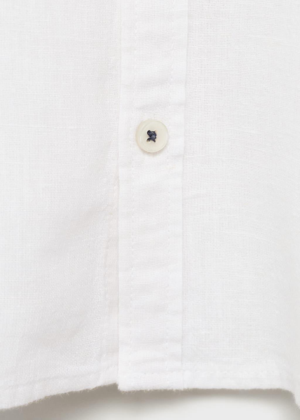 White Slim-Fit Textured Shirt, Baby Boy, , large image number 2