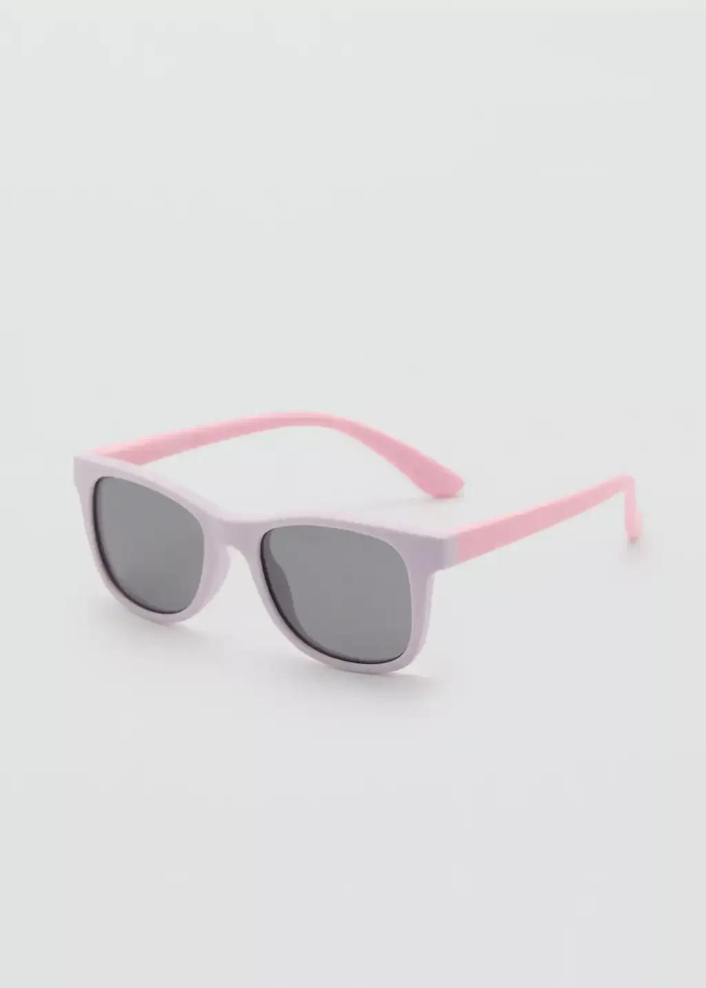 Purple Lt Pastel E Resin Frame Sunglasses, Kids Girl, Light-Pastel Purple, large image number 0