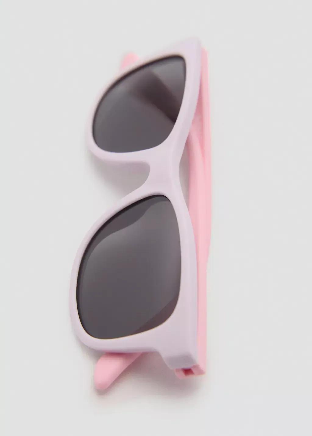 Purple Lt Pastel E Resin Frame Sunglasses, Kids Girl, Light-Pastel Purple, large image number 2
