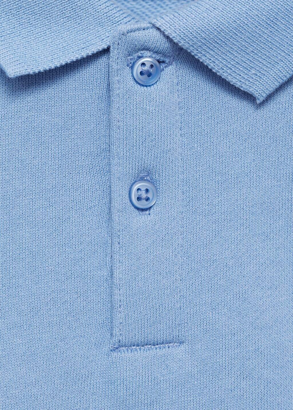 Blue Polo Shirt Graphic Print, Kids Boys, , large image number 2