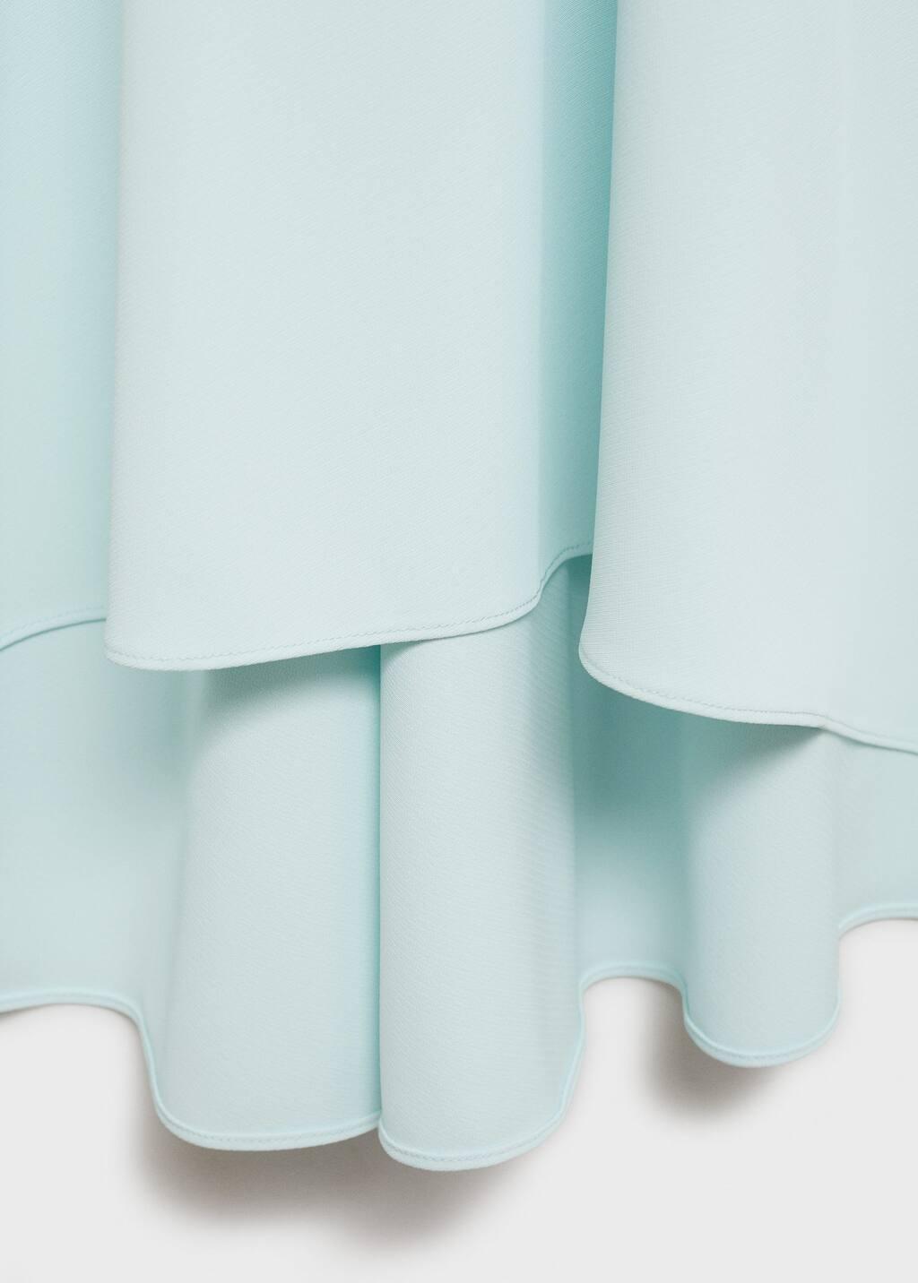 Pastel Blue Kimono Maxi Dress, , large image number 2
