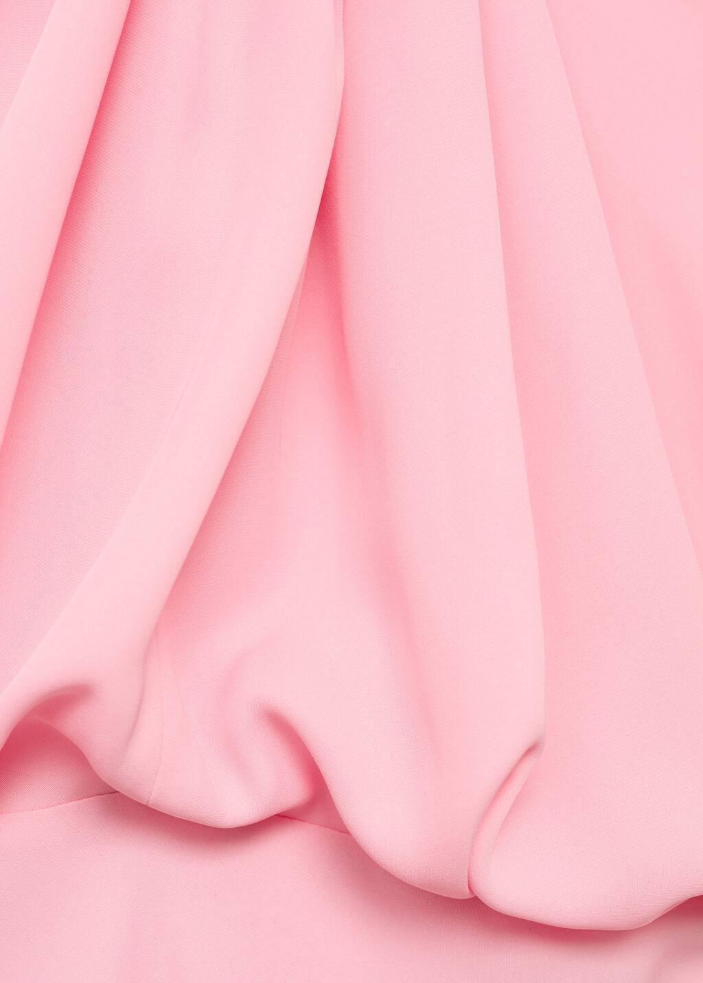 Pink Knot Sheath Maxi Dress, , large image number 4