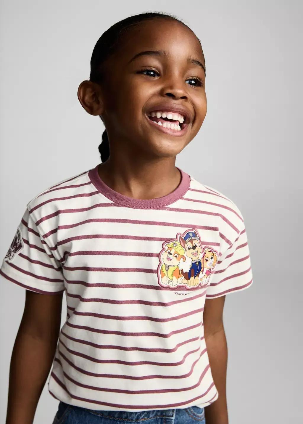 Red Paw Patrol T-Shirt, Baby Girl, , large image number 1