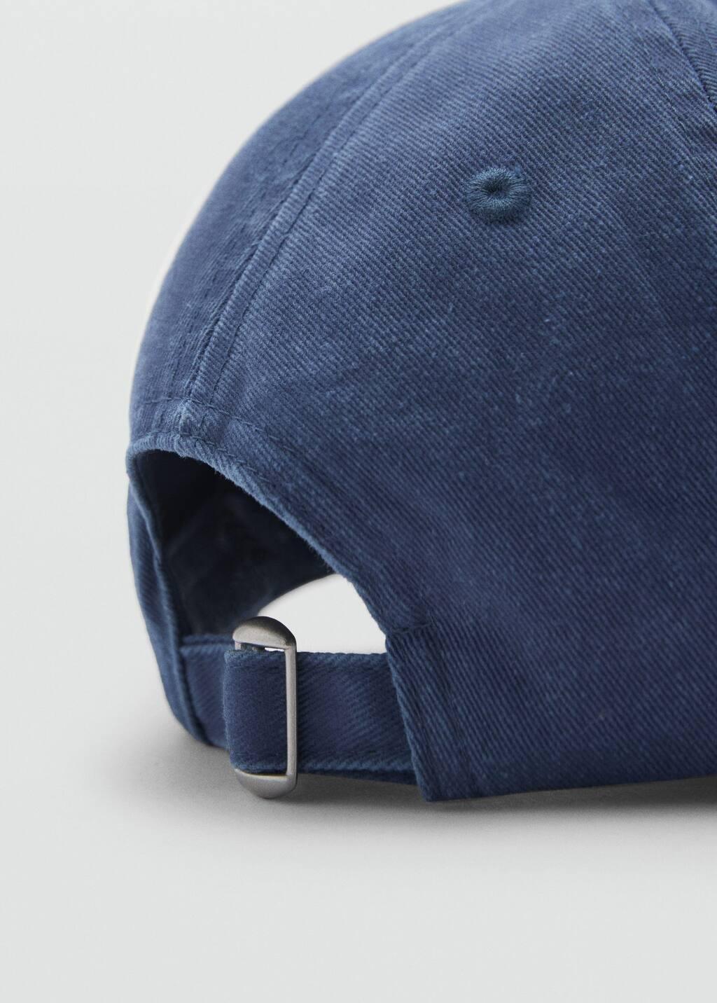 NAVY Denim cap with visor, Kids Boy, , large image number 1