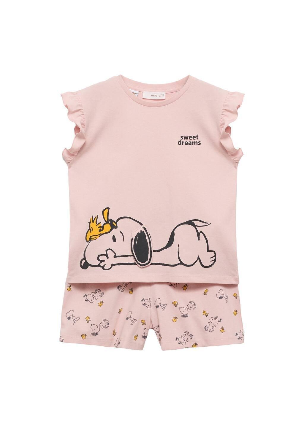 Pink Cotton Pyjama Shorts Pack, Kids Girl, , large image number 4