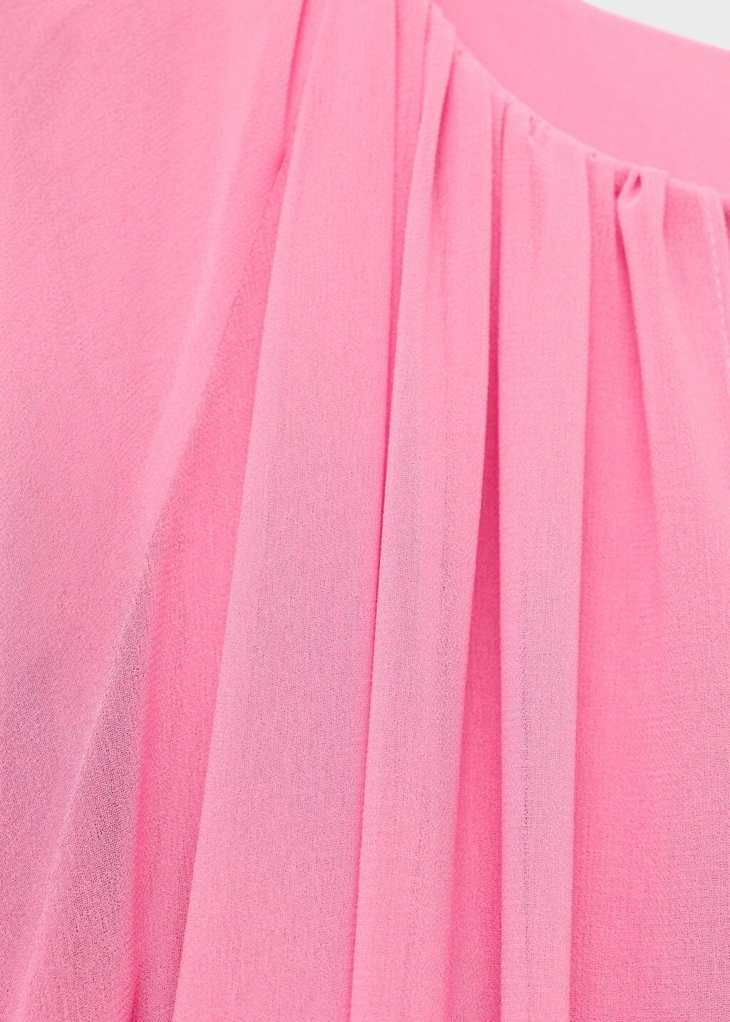 Pink Plain Shift Formal Maxi, , large image number 2