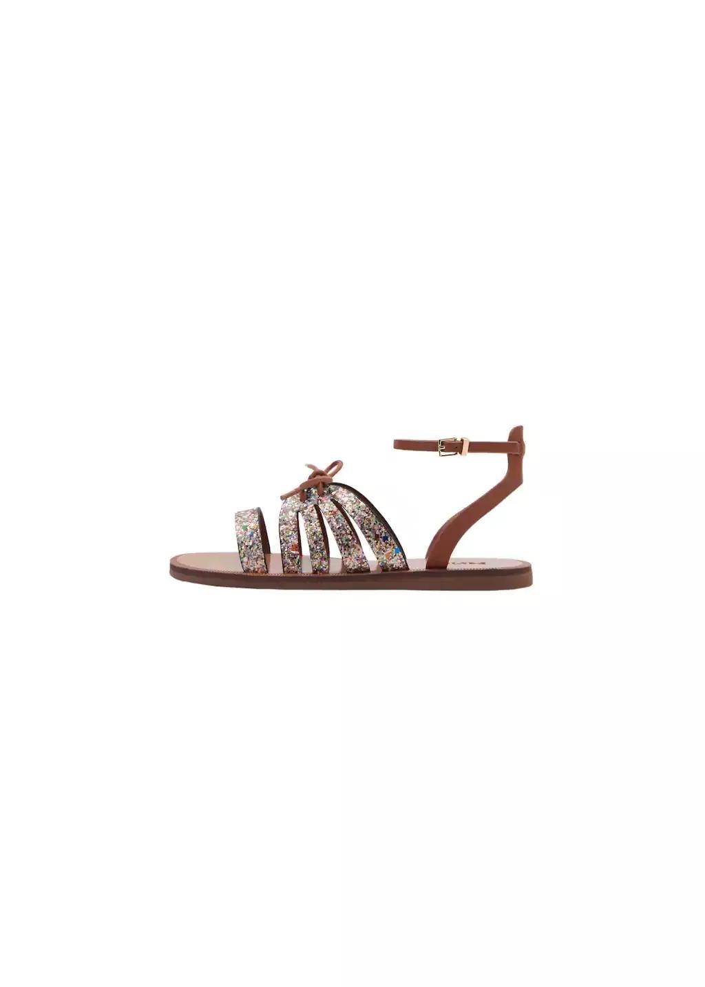 Purple Lt Pastel Strap Cord Sandals, Kids Girl, , large image number 3