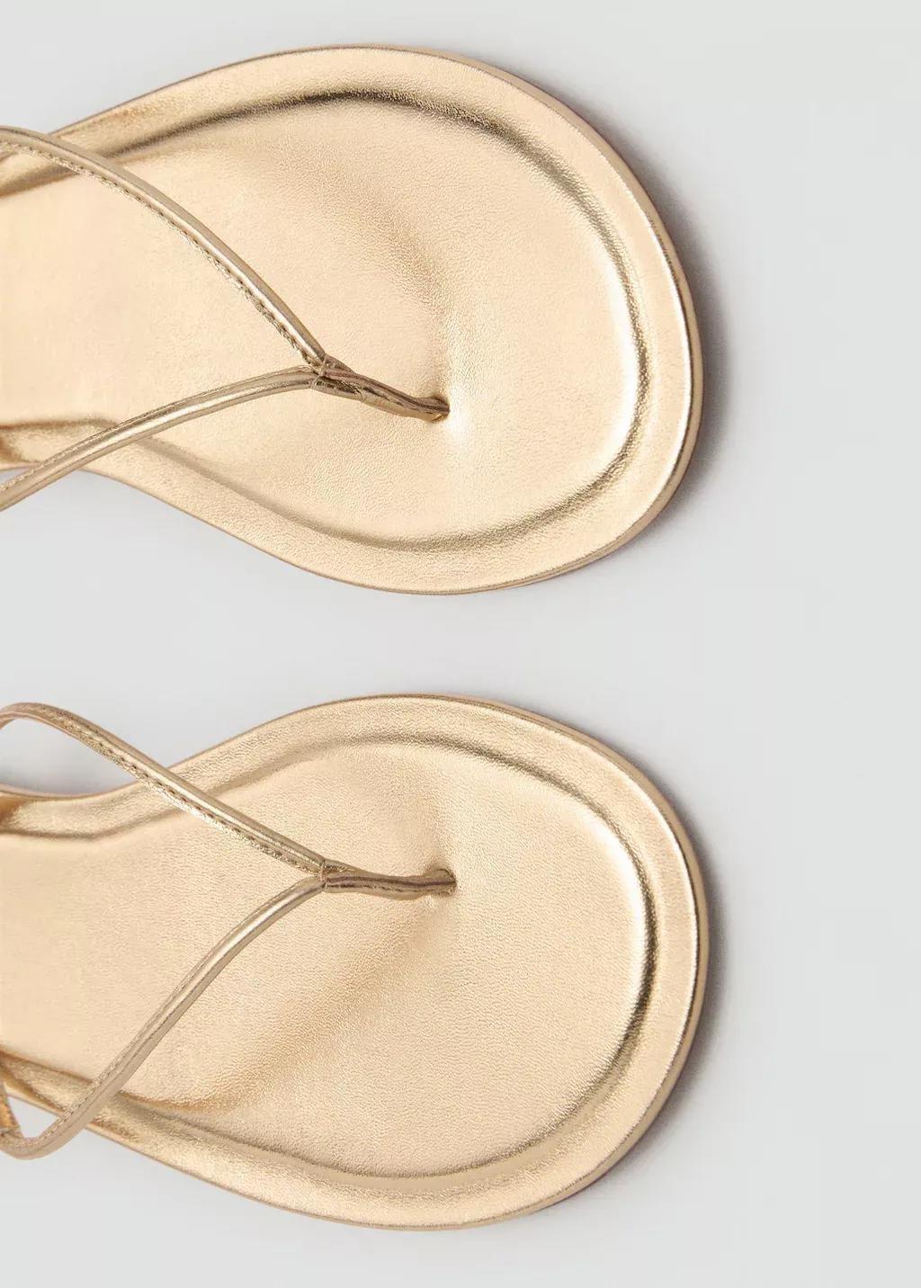 GOLD Strips sandals, , large image number 2