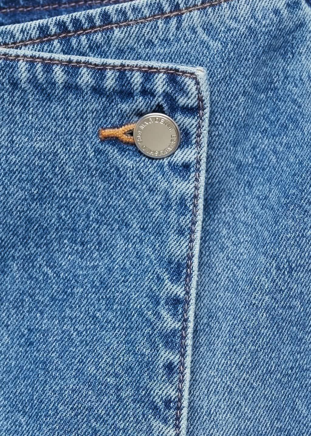 OPEN BLUE Denim skort, , large image number 2