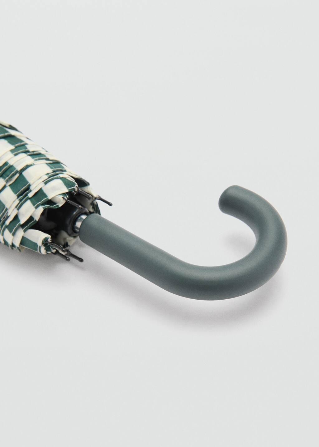Green Stripe-Printed Umbrella, Green, large image number 3