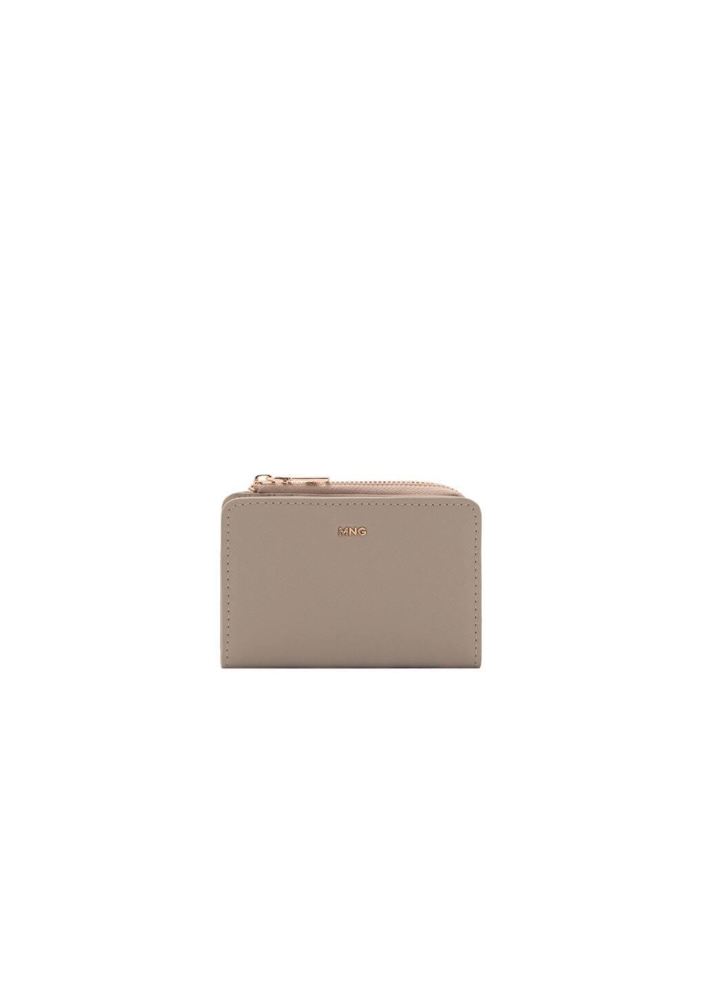 Brown Lt Pastel Leather-Effect Wallet, Light Pastel Brown, large image number 2