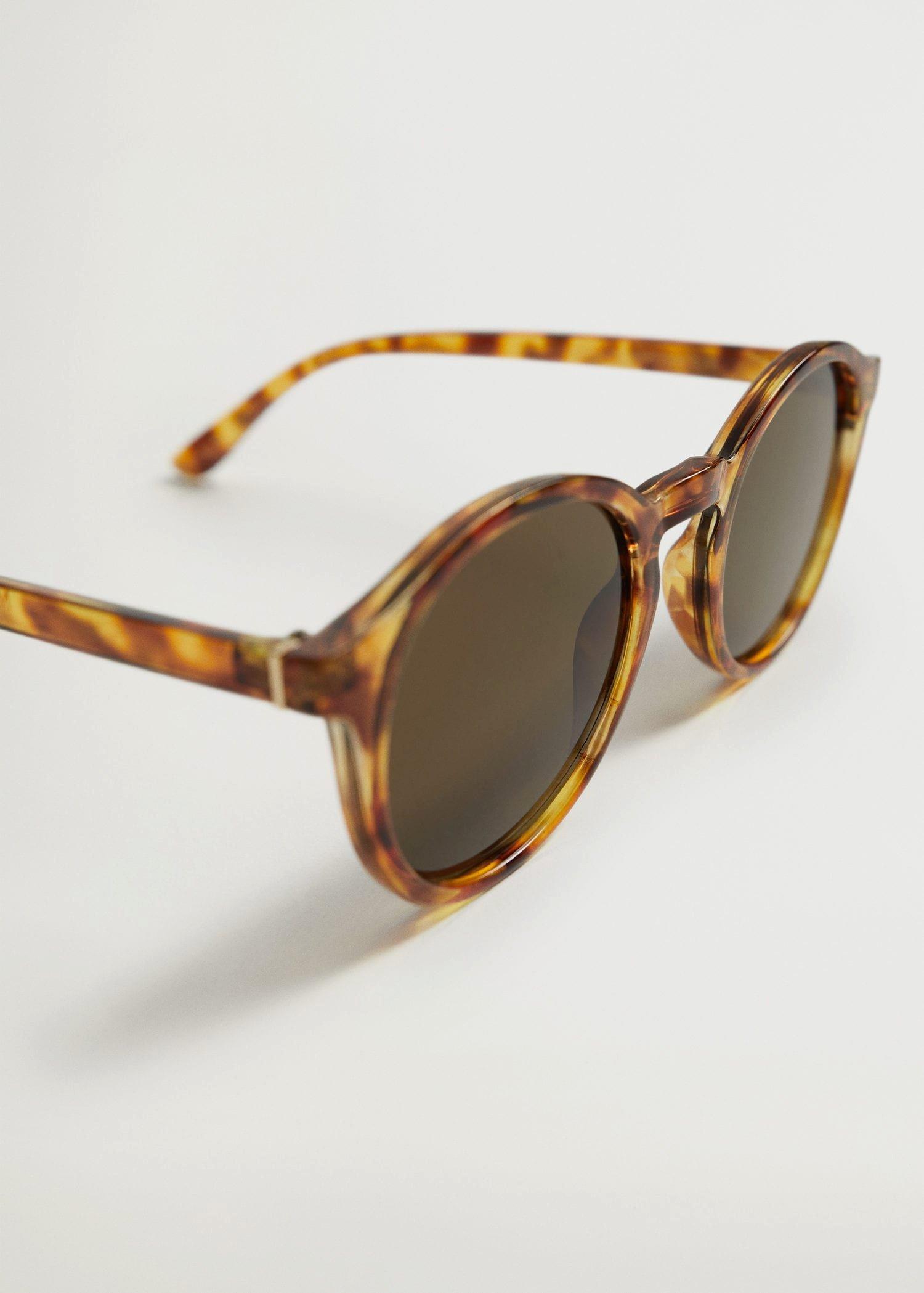 Green Rounded Sunglasses, Men, , large image number 1