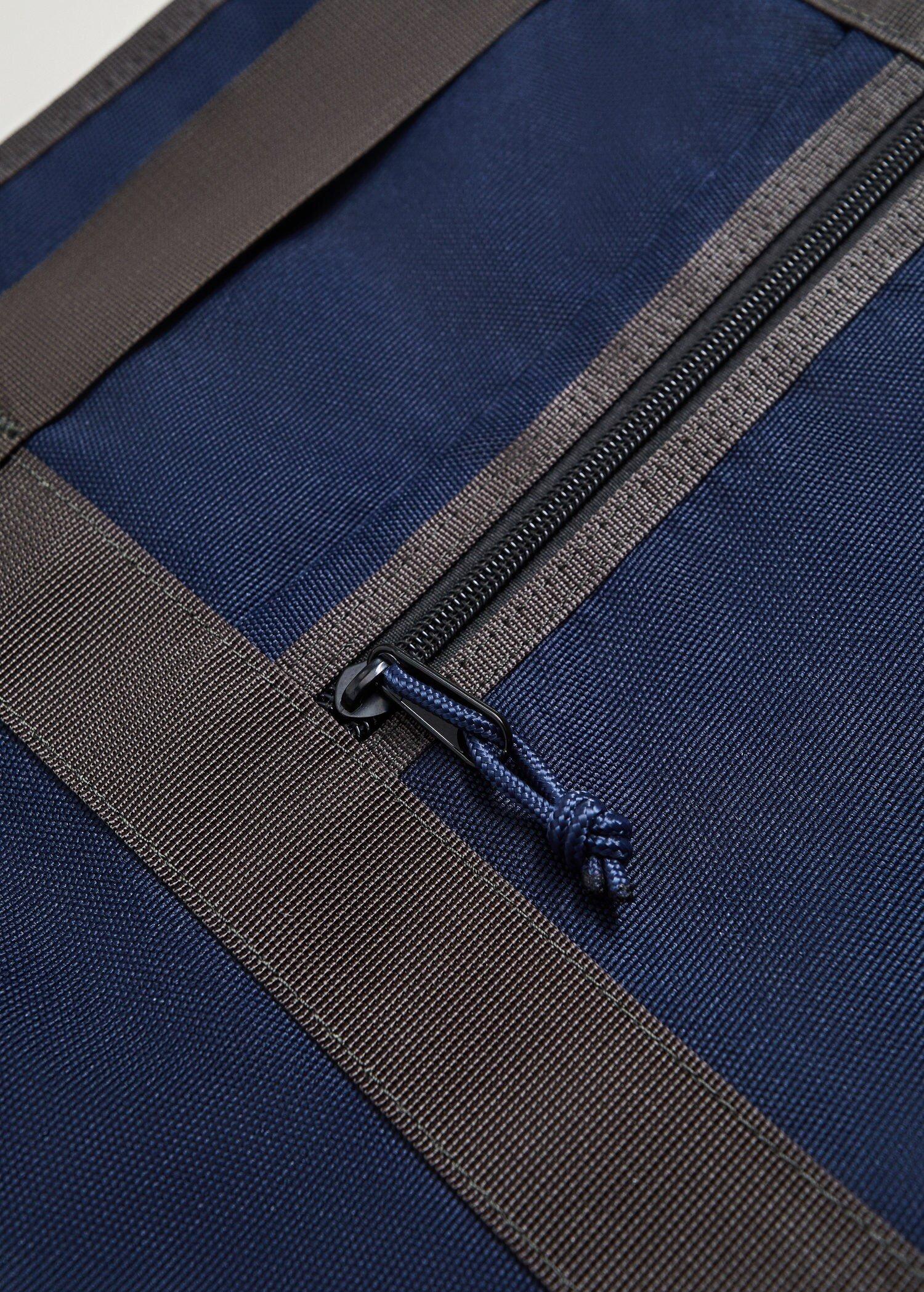 medium blue Pocket canvas tote bag, Men, , large image number 5