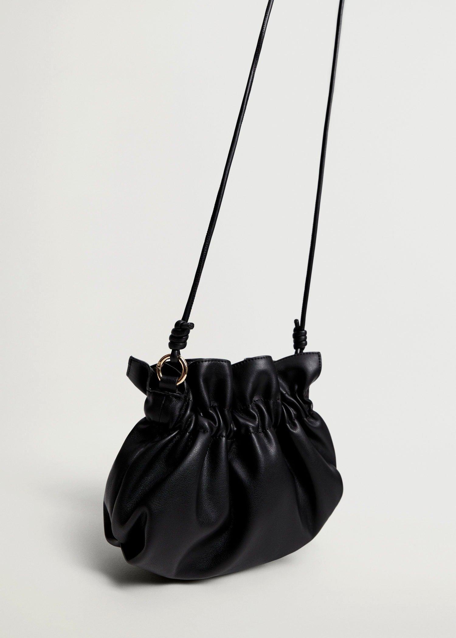 Black Chain Bucket Bag, Women, , large image number 2