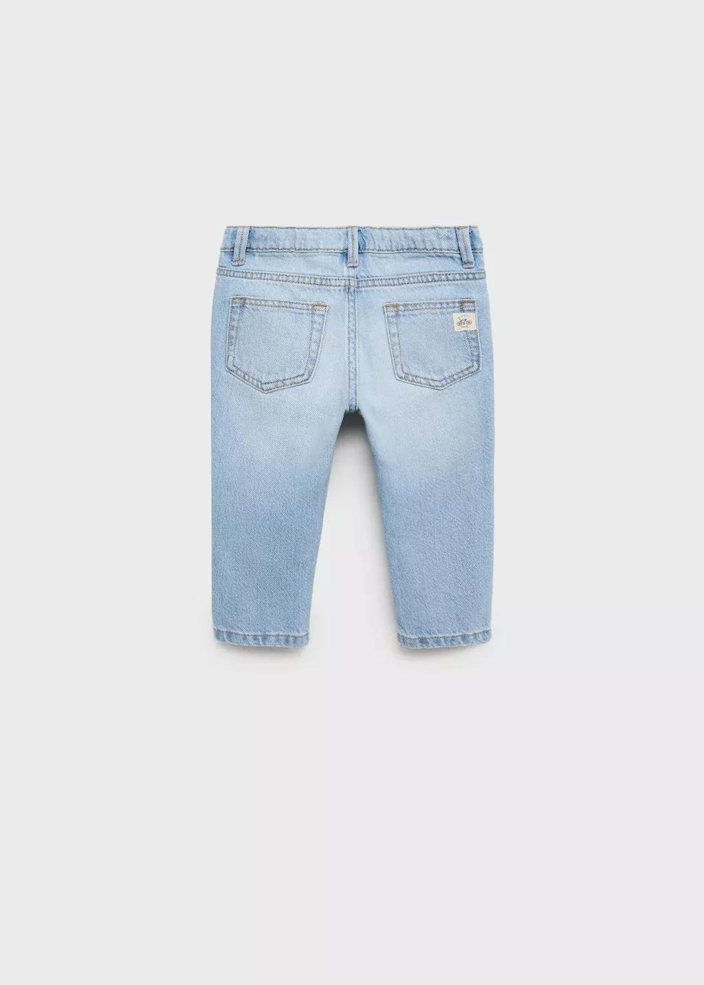 Blue Ripped Details Skinny-Fit Jeans, Baby Boy, , large image number 3