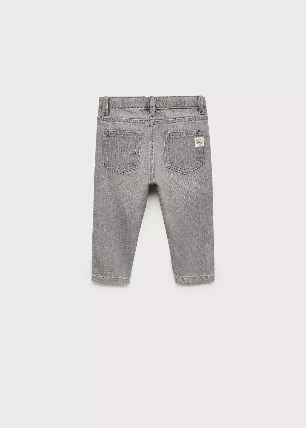 Grey Ripped Details Skinny-Fit Jeans, Baby Boy, , large image number 3