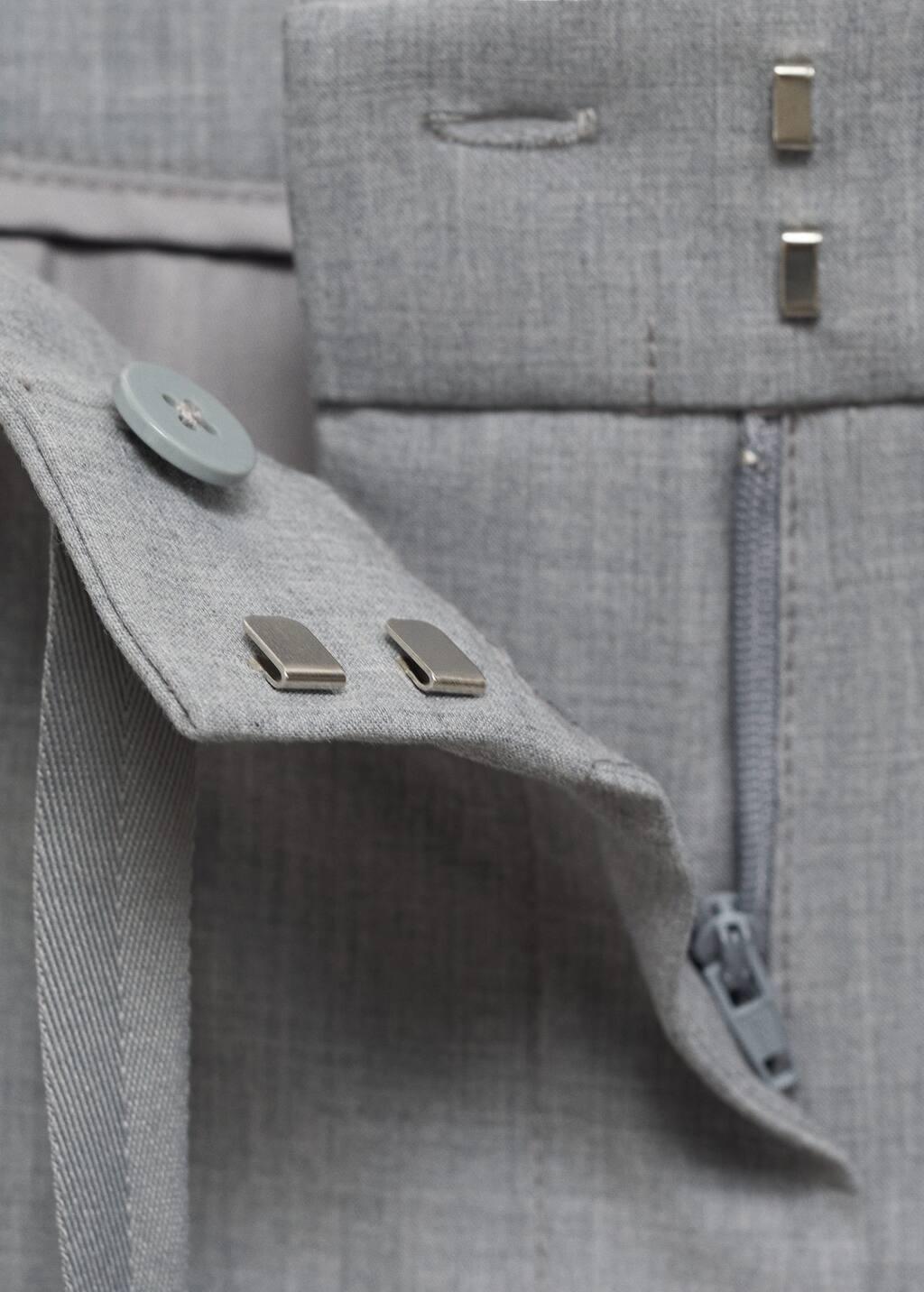 Grey Drawstring Jogger Trousers, , large image number 5
