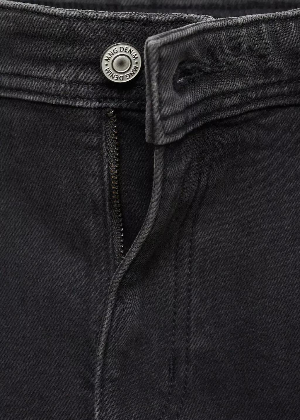 Grey Slim Fit Black Jan Jeans, , large image number 4
