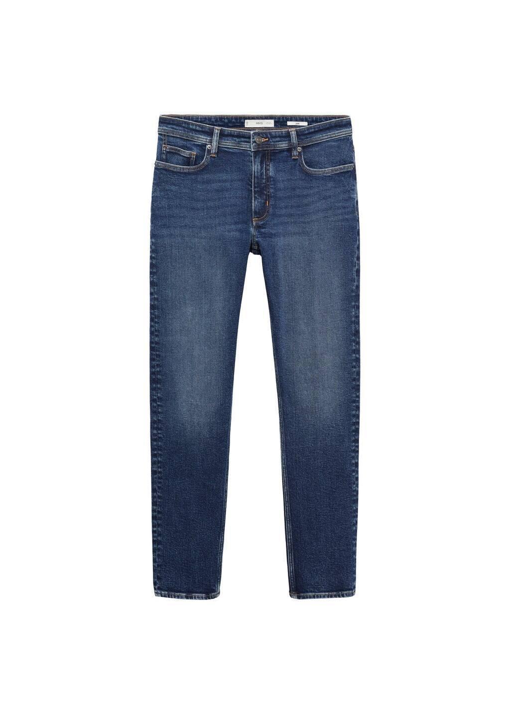 Blue Jan Slim-Fit Faded Dark-Wash Jeans, , large image number 2