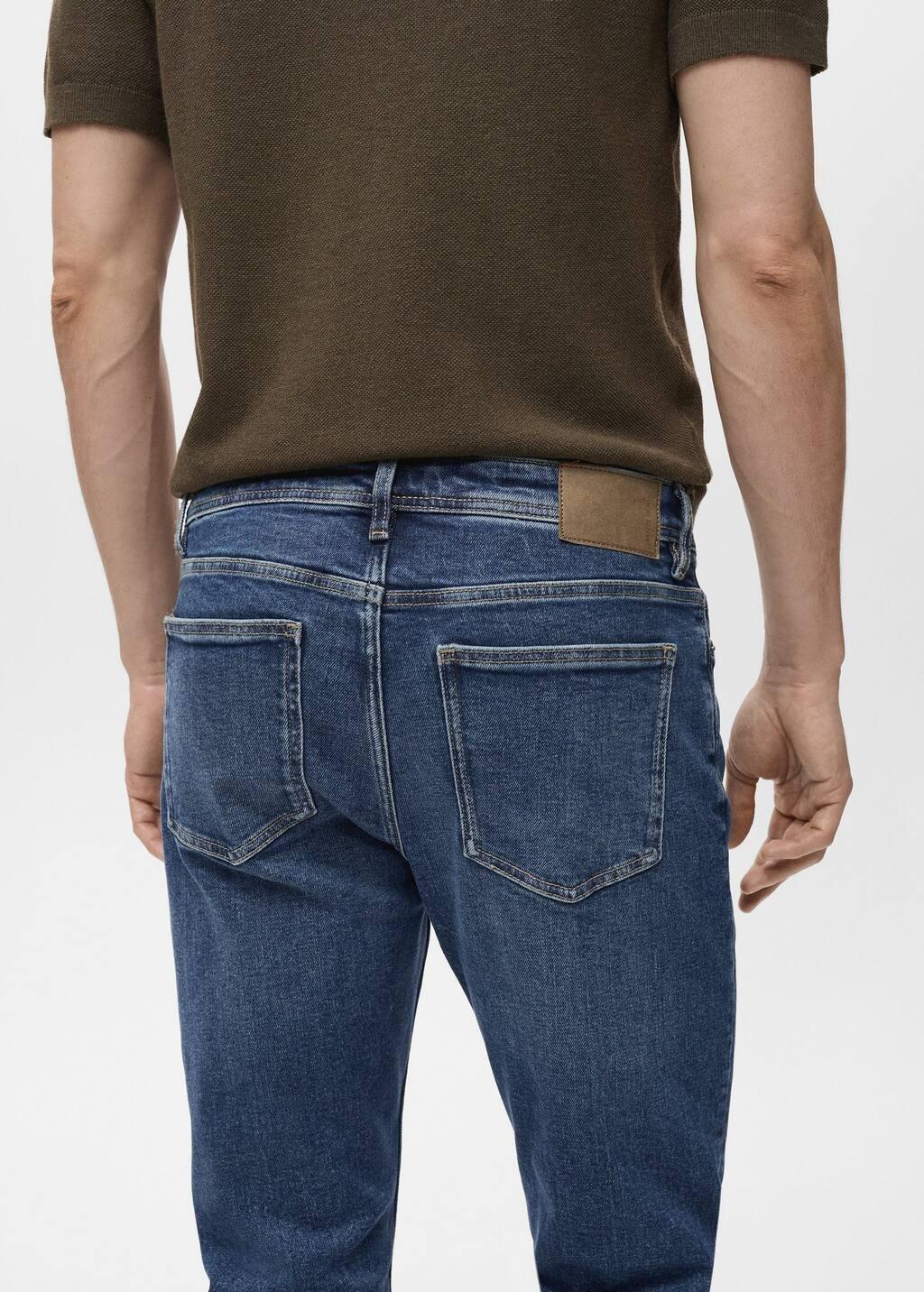 Blue Jan Slim-Fit Faded Dark-Wash Jeans, , large image number 5