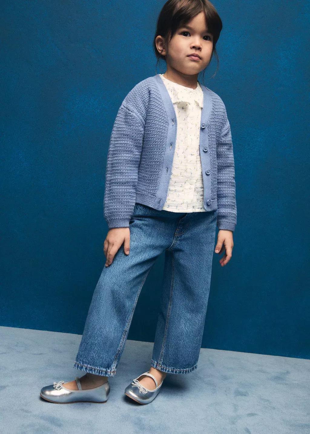 Blue Jeans Embroidered Culotte Regular, Kids Girls, , large image number 2