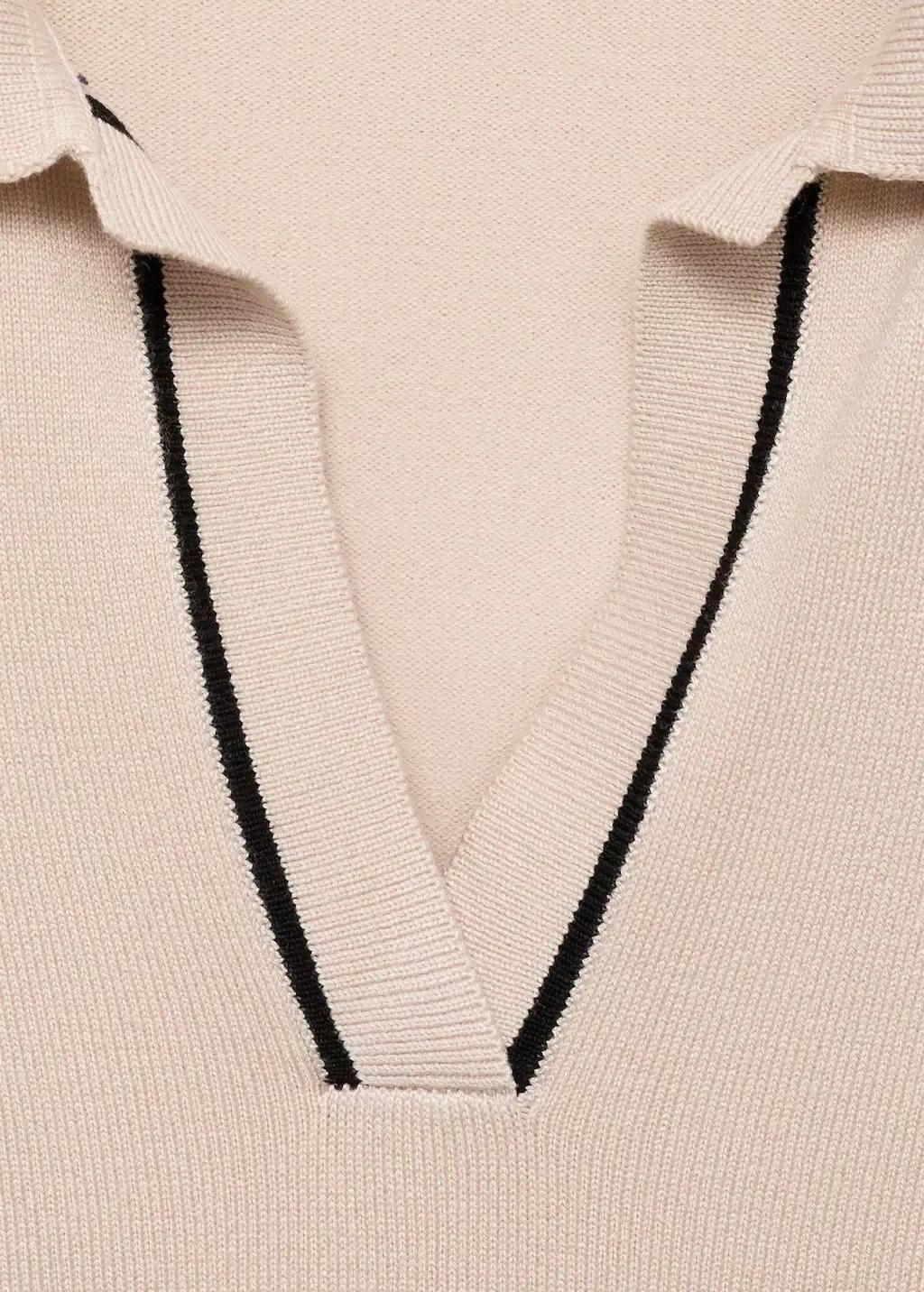 Grey Lt Pastel Jersey With Contrasting Lapels And Trims, , large image number 3