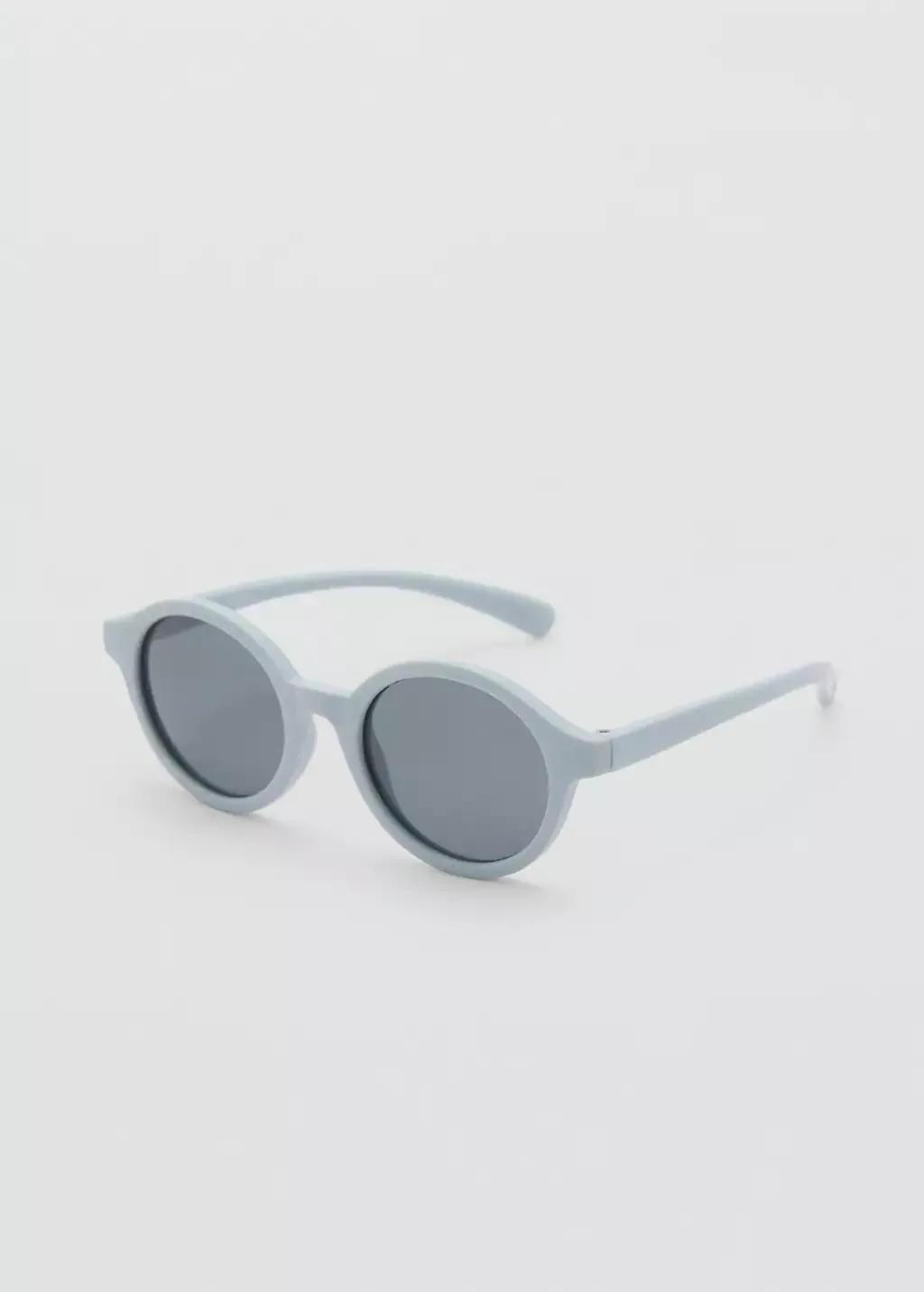 Blue Resin Frame Sunglasses, Baby Boy, , medium