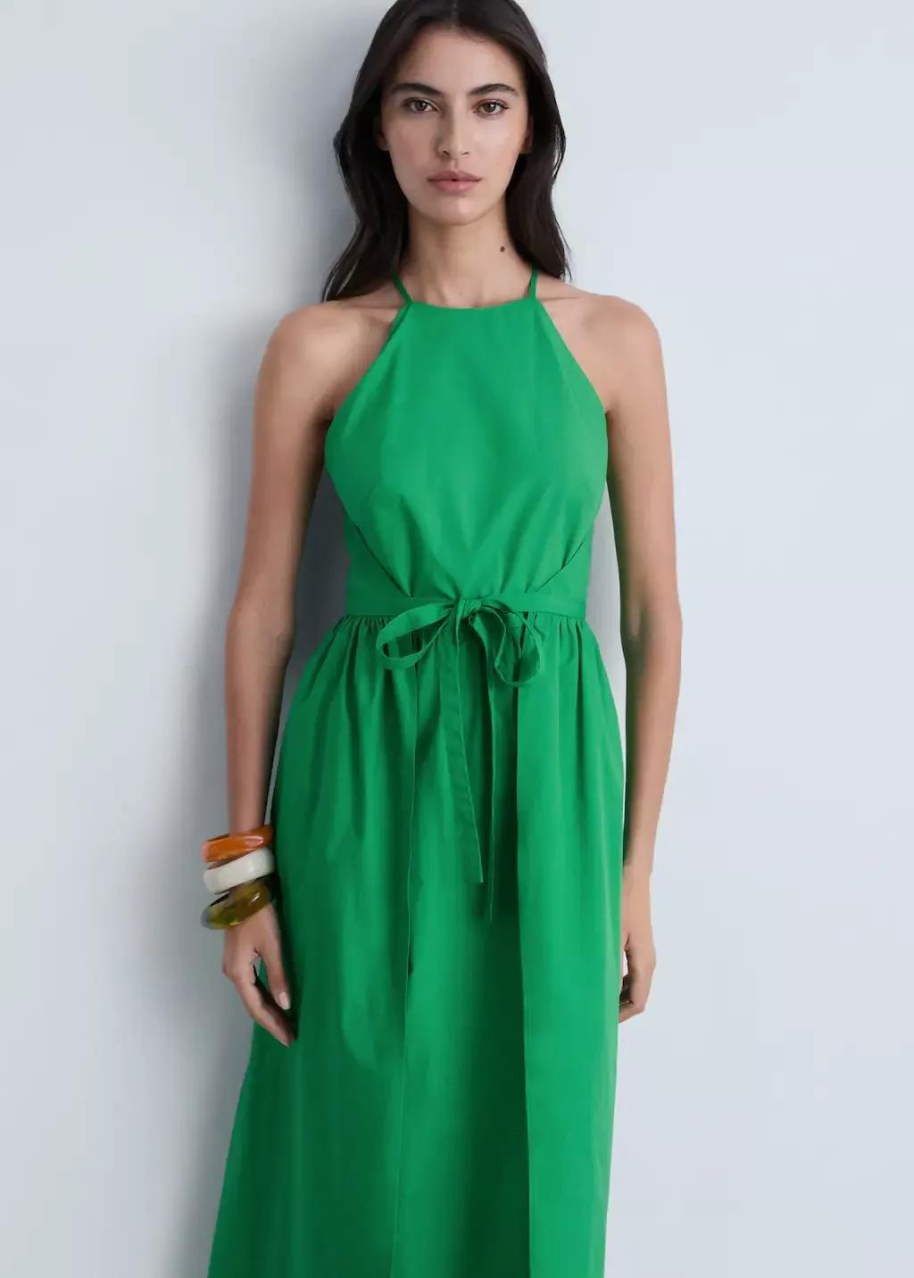 Green Pocket Flowy Shirt, , large image number 1